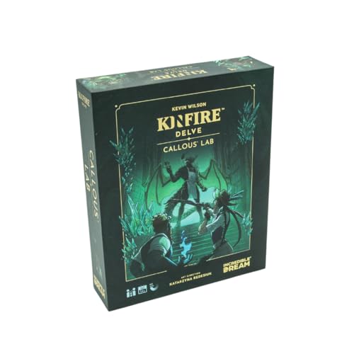 Kinfire Delve: Callous’ Lab – Tactical Solo or 2-Player Card