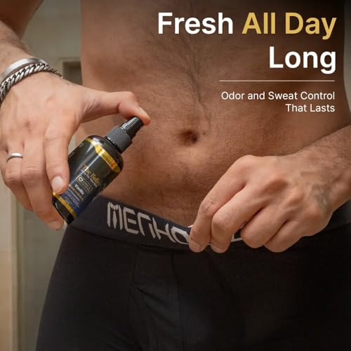 Image of MENHOOD Maintenance Package Ultra - Includes Trimmer Ultra, Pre-Trim Gel and The Baller-Balls Spray | Gift For Him | Full Body Grooming Kit For Men | Precision Trimming (Vanilla, Black