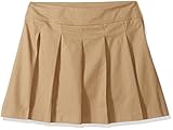 The Children's Place Girls' Uniform Pleated Skort Sesame 8