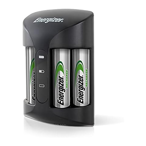 Energizer Recharge Pro Battery Charger with Batteries Cover