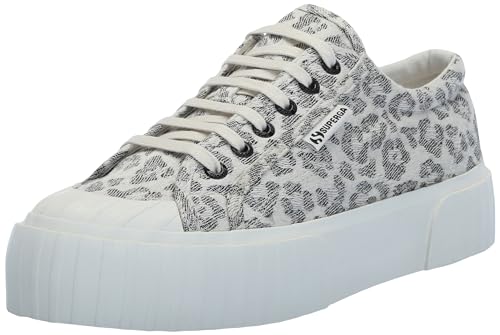 Superga Women's 2631 Stripe Platform Sneaker