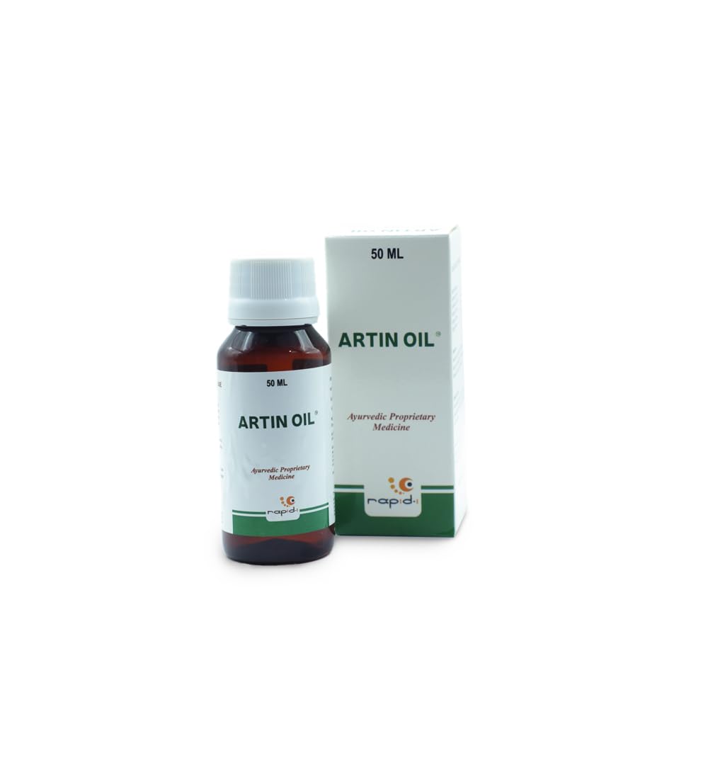 Rapid-I Artin 50ml Herbal Arthritis Pain Relief Oil, 100% Natural Ayurvedic Massage Oil for Joint, Eases Rheumatic, Chronic Pain, Knee, Back, Muscle Shoulder and Neck Pain Relief (B0CLDK9S8L) Amazon Price History, Amazon Price Tracker