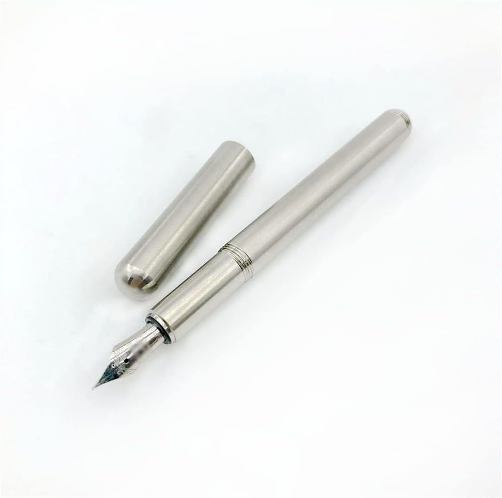Outdoors Writing Tools Silver Color Pocket Pen
