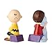 Enesco Peanuts Ceramics Linus and Charlie Brown Salt and Pepper Shakers, 3.5 Inch, Multicolor