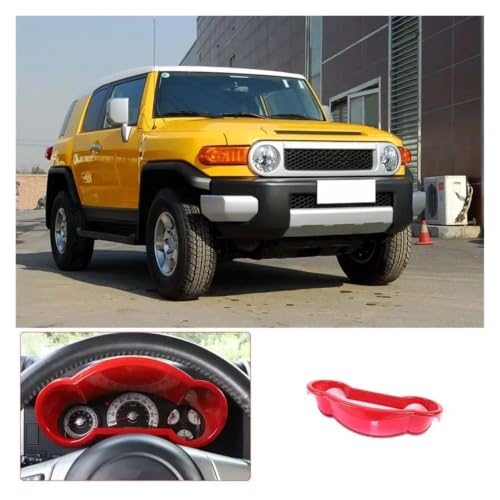 Accesorios interiores Toyota FJ Cruiser 2007-2021: marco de tablero de fibra de carbono 2