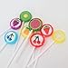 Fruit Lollipops Bulk 1 lb Bag of Individually Wrapped Suckers - Fruit Slices Candy - Hard Candies Assortment - Great for Candy Buffet - Birthday Treat Bags - Yummy Treats for Teens and Adults
