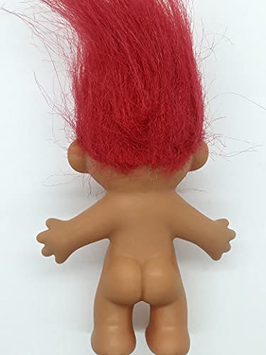 Muñeco Troll de cabello rojo 5 pulgadas miniatura 2