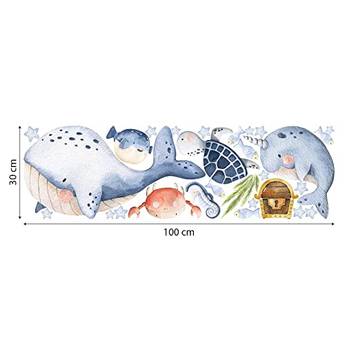 Kina R00592 Adesivi Murali Bambino Ecologici e