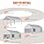 JAMFLY Carport, 10x20 ft Heavy Duty Carport with Roll-up Windows, Portable Garage with Removable Sidewalls & Doors, Car Canopy with Sandbags and All-Season Tarp for Car Boat Truck Motorcycle