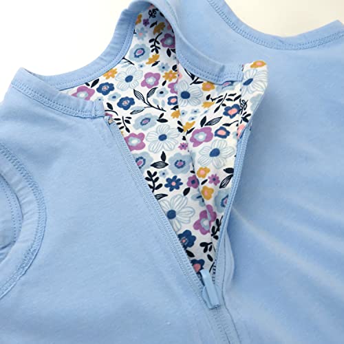 Image of HonestBaby Wearable Blankets Sleeping Bags Swaddle Transition 100% Organic Cotton for Infant Baby Boys, Girls, Unisex