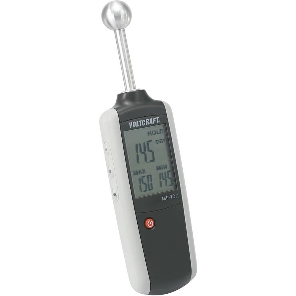 Voltcraft MF-100 MateriaL-Feuchtigkeitsmessger?t, Baufeuchtemessger?t 0 - 100 Digit (mF-100)