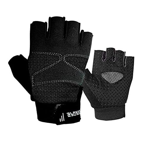 Fyfjur Kids Cycling Gloves, Junior Cycling Gloves Boy Girl Youth, Gloves With Short Half Fingers Fastened Children, Boys Cycling Fingerless Road Gloves, Road Mountain Bike Glove Durable Soft Cover