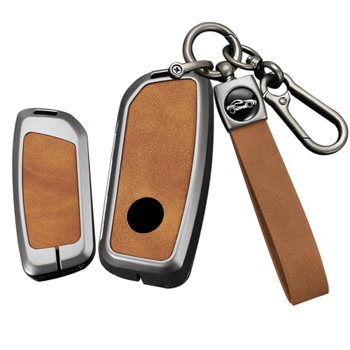 Coque de clé en zinc BMW marron pour éviter rayures et fissures