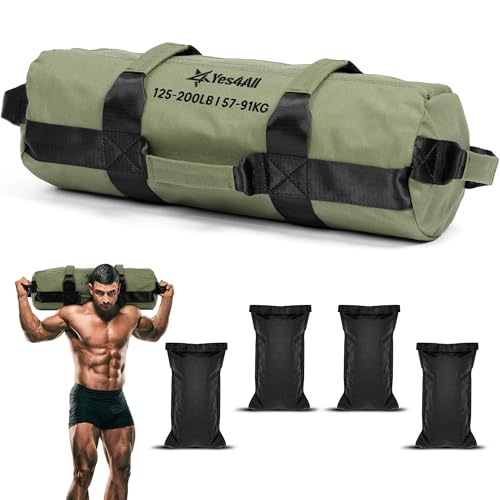 Yes4All Workout-Sandsäcke, robuste Sandsäcke für Fitness,...
