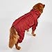 Csnbfiop Dog Raincoats Ponchos Hoodie 7 Sizes to Choose Adjustable Pet Rain Coat Rainwear Walks and Outings