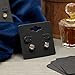 Juvale Earring Display Card Holders for Jewelry, Ear Studs (2x2 in, Black, 200 Pack)