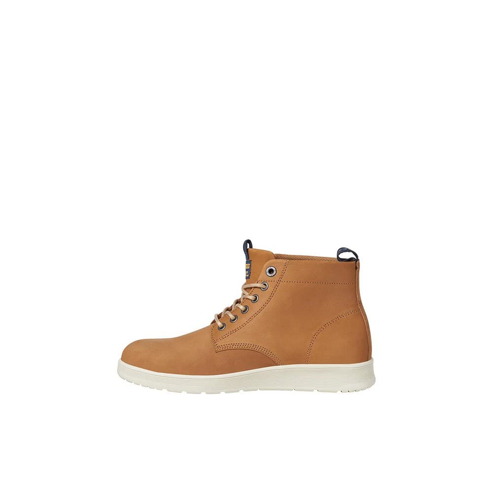 JACK & JONES Men's Jfwarnott Nubuck SnAnkle Boot, honey, 7 UK