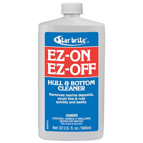 STAR BRITE EZ-ON EZ-Off Boat Hull & Bottom Cleaner - Effortlessly Remove Stains and Restore Your Boats Pristine Appearance - 32 OZ (092832)