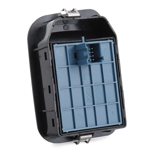 RIDEX Interruttore Alzacristallo Elettrico 1761S0102 Per Portiera - Ricambio Di Qualità, Nero