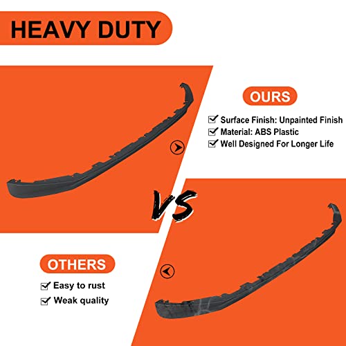 ECOTRIC Front Lower Air Deflector Compatible with 20112016 F250 F350