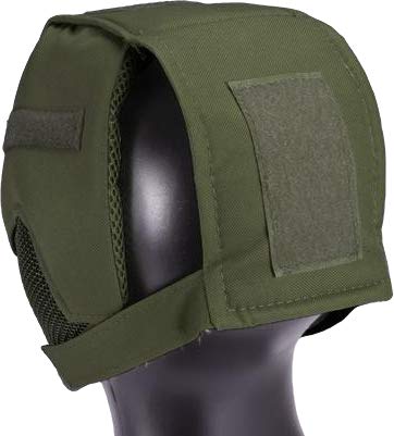 Evike Airsoft - Matrix Striker Headpro Full Face Carbon Steel Mesh Face Pro (Color: OD Green)