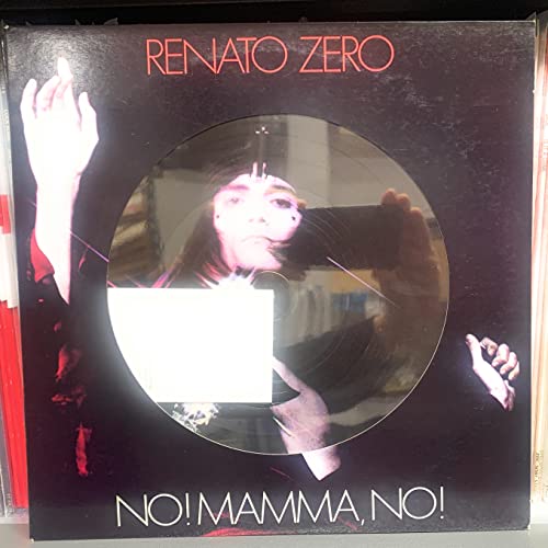 Raro! Renato Zero No Mamma No LP PICTURE DISC