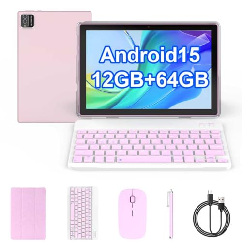 Tablet 2 en 1 de 10 pulgadas con Android 11 y teclado, ampliable ...