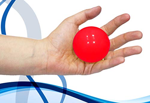 Image of ONYXNEO Neogel Silicon Palm & Hand Exercise Gel Ball, Extra Hard (Red)