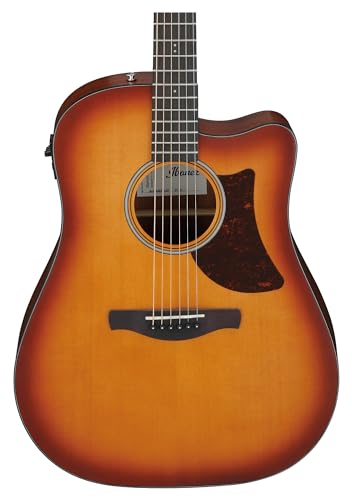 Ibanez AAD50CE-LBS Light Brown Sunburst Low Gloss – Guitare Acoustique - Les Beatles, Paul McCartney, John Lennon, RIngo Starr, George Harrison Ibanez AAD50CE-LBS Light Brown Sunburst Low Gloss - Guitare Acoustique – Image 6