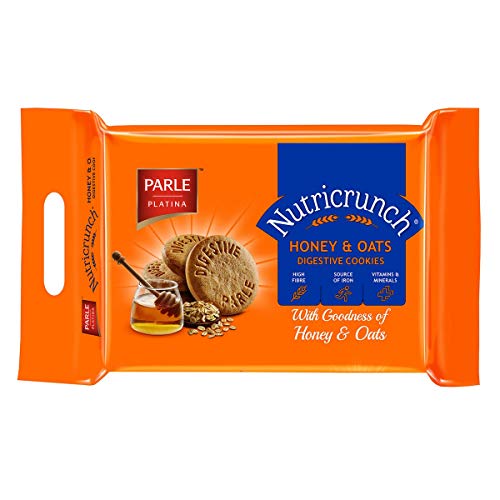 Image of Parle Nutricrunch Honey&Oats Digestive Cookies, 600 Grams