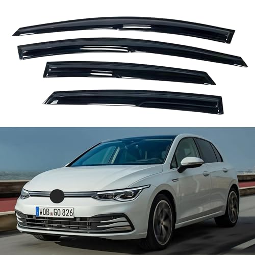 VW Golf MK7 Rain Guard Window Visors 2015-2021