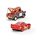 Jada Toys Cars RC Cars Lightning McQueen & Hook (Mater) by Disney Pixar Cars - 2 Remote Controlled Cars from 4 Years, RC Single Drive Twin Set for Kids, Max. 6 km/h, 14 cm each