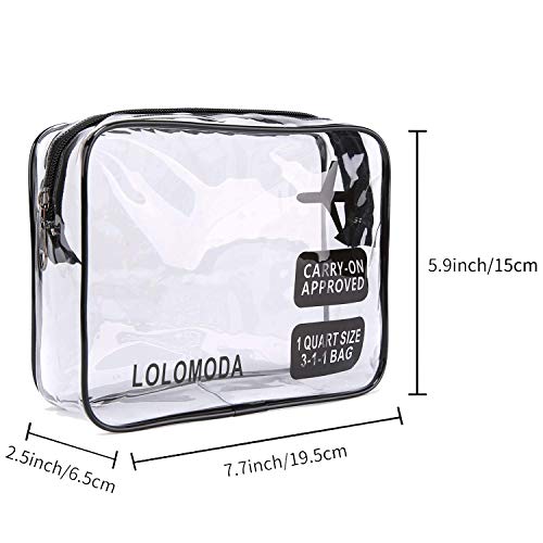 Trousse De Toilette Transparente 2 Pcs Kit De Voyage Pour Lavion Set De Voyage Dans Bagages A Main Sac Cosmetiques Pour Hommes Et Femmes Tsa Sac De Transport Conforme A La Norme
