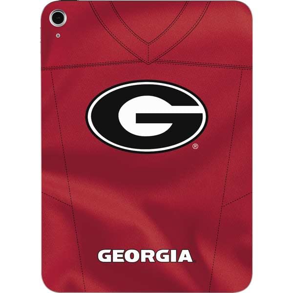 Skinit Decal Tablet Skin Compatible with iPad 11th Gen (2025) - Officially Licensed University of Georgia Red Jersey Design