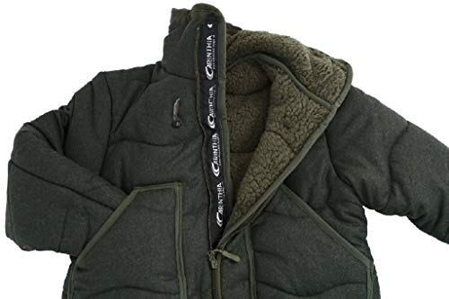 Ansitzsack Carinthia mit Ansitzjacke und Fussteil aus Webpelz XL