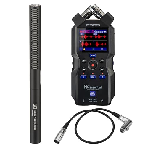 Sennheiser MKE 600 Shotgun Microphone with Recorder