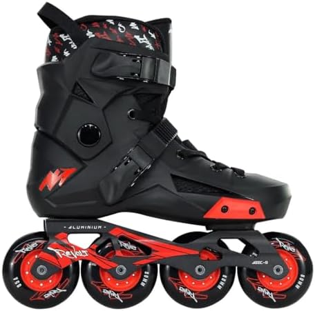 Patins Traxart Revolt Branco Inline Freestyle - 80mm ABEC-9