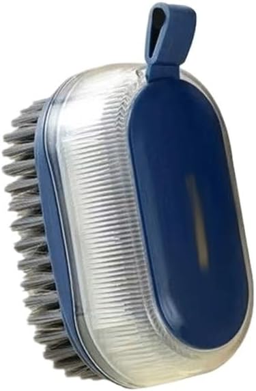 Cleaning Brush Multi-Purpose Round Mellow Handle Laundry Clean Shoes Household