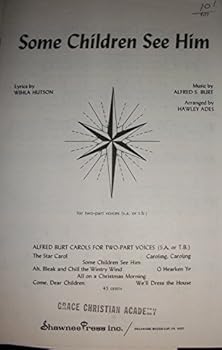 Sheet music Some Children See Him Book