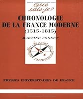 Chronologie de la France moderne [1515-1815] 2130479359 Book Cover