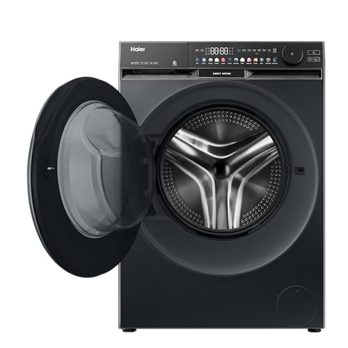 Image of Haier 12kg with Digital color Touch Panel Washing Machine (HW120-DM14F9BKU1-1)