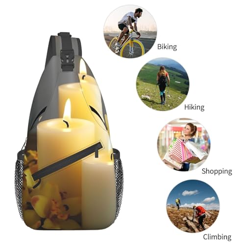 Bolso de Pecho Cruzado Deportivo Negro miniatura 6