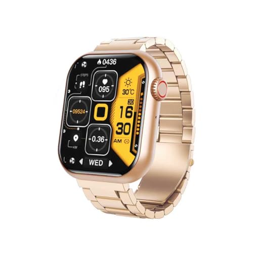 �X�}�[�g�E�H�b�` �ʘb�@�\�t�� �����\ Smart Watch ����J�����[ 100+��މ^�����[�h ���N�Ǘ� �����ʌv Bluetooth5.3 Line�A�v���ʒm �V�C�\�� ���y/�J�������� �A���[�� 1.96�C���`���� 100+�핶���� IP68�h