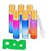 Produktbild Roll On Glasflaschen für ätherisches Öl, Glasroller Nachfüllbarer Behälter für ätherische Öle, Aromatherapie, Duftstoff, Glasaufsatz 10ml, ideal für Zuhause und Reisen (Gradient 6 Stück)
