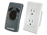 Heath Zenith WC-6020-WH Wireless Command Lighting Remote Receptacle Set