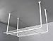 Ceiling Mounted Adjustable Shelf in White