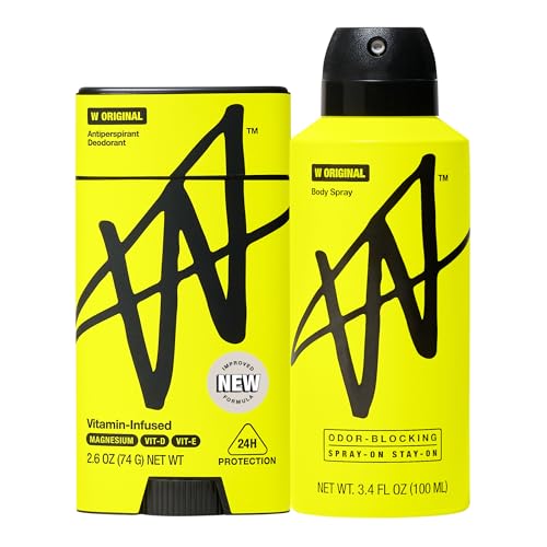 Desodorante W by Jake Paul para hombre, spray y stick miniatura 1