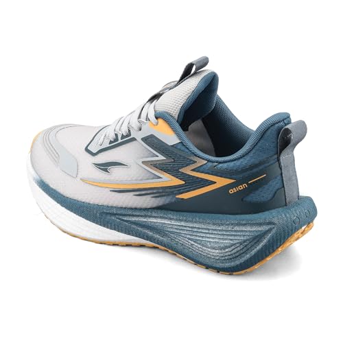 Image of ASIAN Hypercushion Carbon-07 Men's Running Shoes for Sports & Training with Energy-Return Midsole | Bounce Cushioning, Breathable Knit & High-Grip Outsole