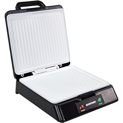 Syntrox Germany XXL Kontaktgrill mit Keramikbeschichtung elektrischer Tischgrill Grillplatte Grill – Bild 4