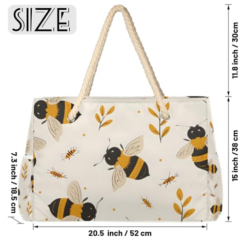 Beach Bags for Women Large Beach Tote Bag with Zipper Waterproof Sandproof Swim Pool Bag2